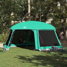 Pool Tent with Removable Fly & Mesh Walls Sea Green 243.3x209.4"