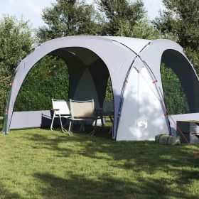 Party Tent White and Gray Waterproof
