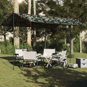 Camping Tarp Camouflage 159.8x120.5" Waterproof