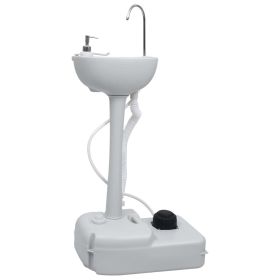 Portable Camping Handwash Stand Grey 5.3 gal