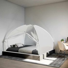 Mosquito Net Mongolia with Doors 220 Mesh White 78.7x70.9x53.1"