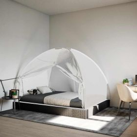 Mosquito Net Mongolia with Doors 220 Mesh White 78.7x59.1x55.1"