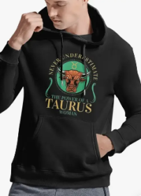 Men's Printed Hoodie (Option: S)